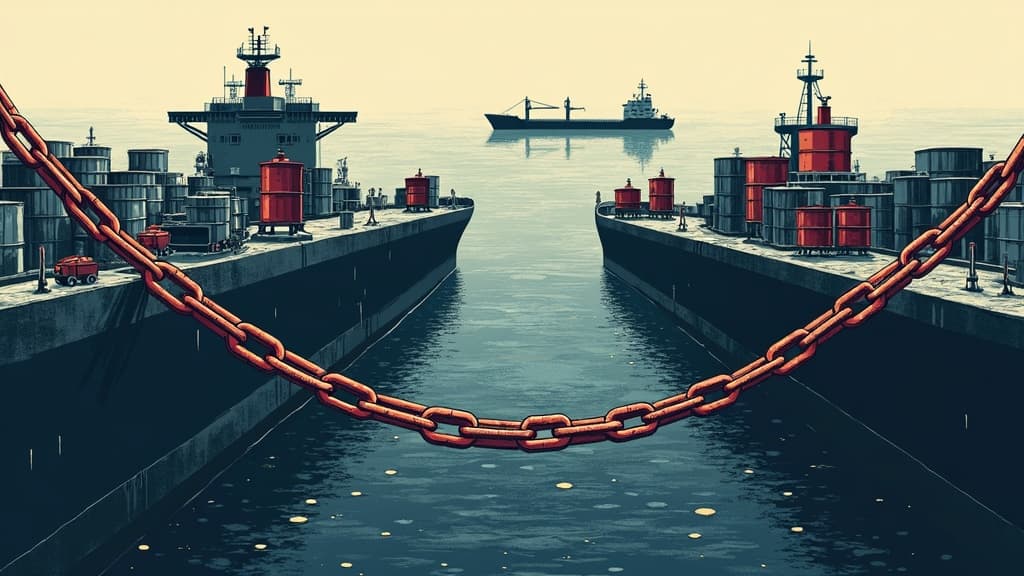 Le pétrole s'envole, l'accord s'éloigne — Tandis que l'Iran durcit ses exigences et que Trump critique les pourparlers, les marchés réagissent à l'impasse croissante. Les négociations avec Oman progressent, mais sans garantie de réouverture du détroit.