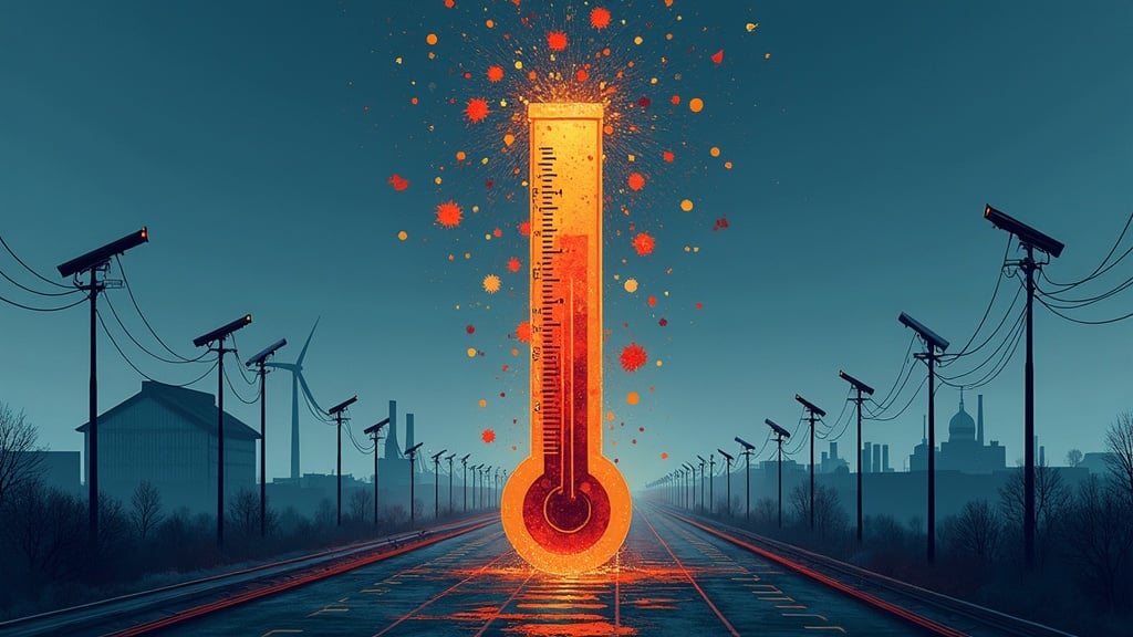 Canicule européenne : records en mer, facture à terre — Juin-juillet les plus chauds jamais mesurés en Europe occidentale, records de température des mers en Atlantique et Méditerranée, et des centaines de milliards d'euros de dégâts : Copernicus chiffre l'été, les économistes la suite.